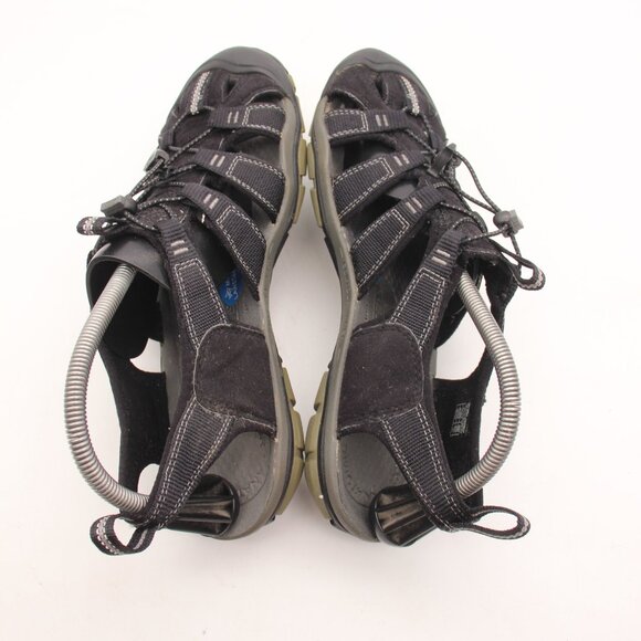 KEEN Clearwater CNX Sandals Men\'s Size 9.5 Black Lightweight Waterproof 1008660